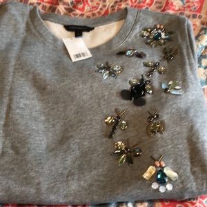 Banana Republic jeweled sweatshirt